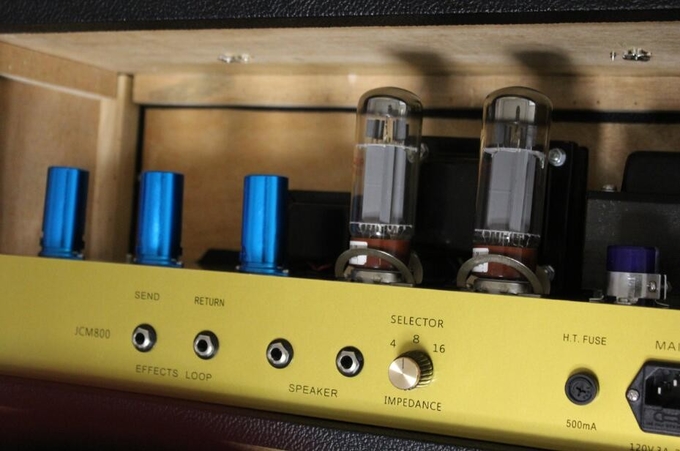 JCM800 Marshall Style Hand Wired Tube Guitar Amplifier Chassis with Ruby Tubes 50W Musical Instruments Imported Parts