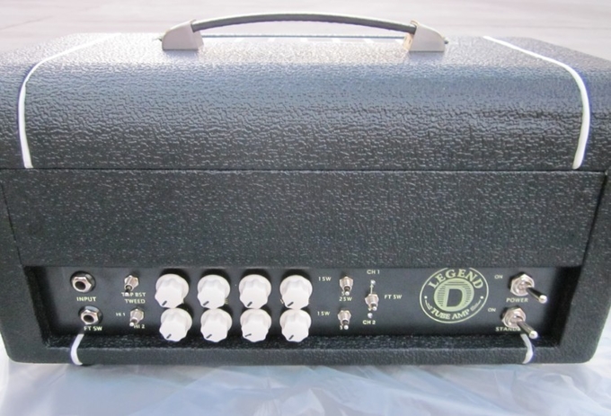 TA-15 Tube Guitar Amplifier Head 25Watts/15Watts/5Watts with Ruby Tubes Mesa Boogie TA15 Style Wood Cabinet