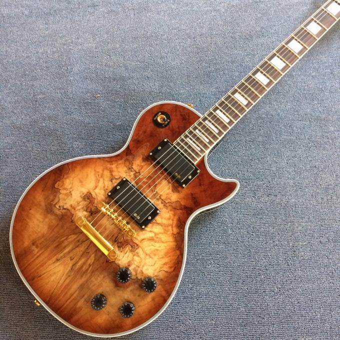New high quality Custom LP electric guitar, Decaying wood top rosewood