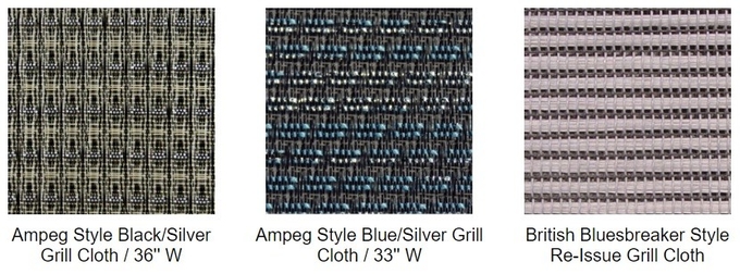 Guitar Amplifier Style Black Sliver Speaker Grill Cloth for Fender Cloth grill cloth fabric DIY repair speaker