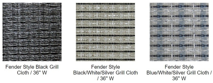 Guitar Amplifier Style Black Sliver Speaker Grill Cloth for Fender Cloth grill cloth fabric DIY repair speaker