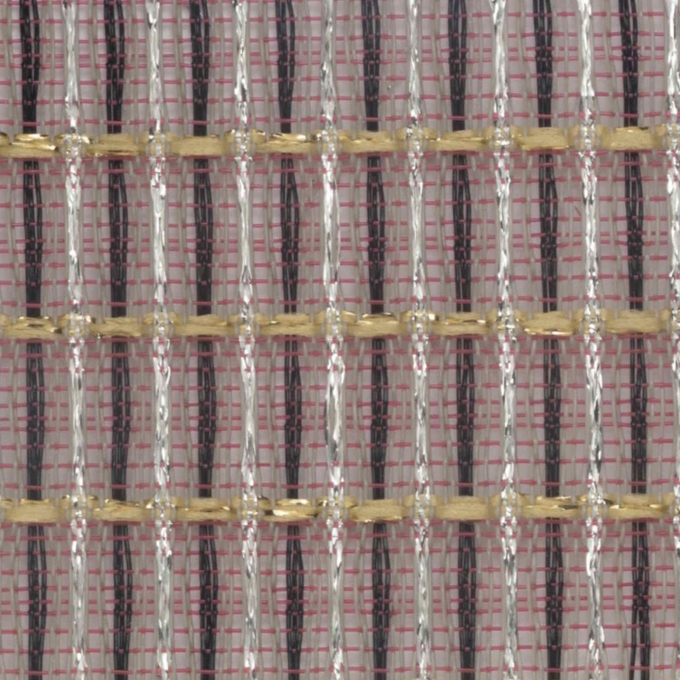Cabinet Grill Cloth Red/Black/Silver Weave with Gold Accent grill cloth fabric DIY repair speaker