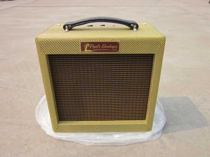 5F2A Style Champ Classic A Handmade Tweed Guitar Amplifier Combo 5W with Volume and Tone Control 1*10 Speaker