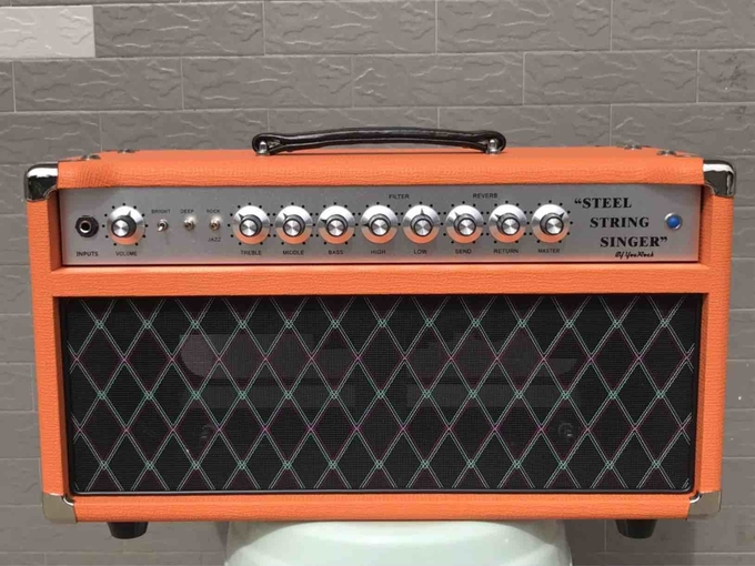 Professional Tube Guitar AMP Head 100W Dumble Clone SSS Steel String Singer Valve Amplifier free shipping