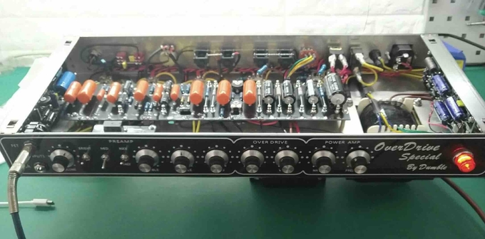 Professional Tube Guitar AMP Head 100W Dumble Tone SSS Steel String Singer Valve Amplifier With JJ Tubes Imported Parts