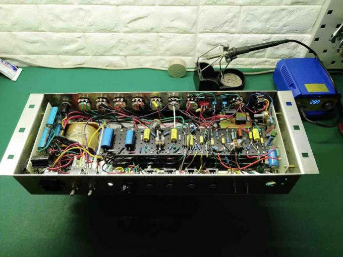 Professional Tube Guitar AMP Head 100W Dumble Tone SSS Steel String Singer Valve Amplifier With JJ Tubes Imported Parts