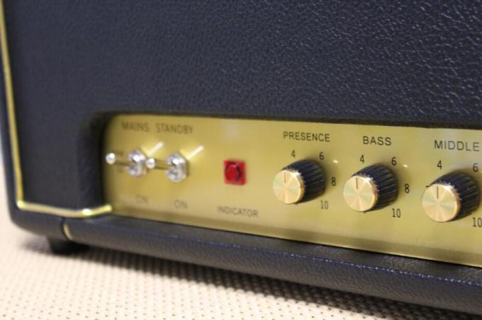 Marshal Style Reissue Plexi59 Handwired Tube Guitar Amplifier 50W with Ruby Tubes Imported Components in Black (Plexi59)