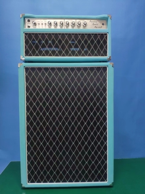 China Custom Grand Amp ODS 50 Dumble Clone 212 V30 Cabinet Suede Blue 2 x 6L6GT JJ tubes Preamp 3 x 12AX7 supplier