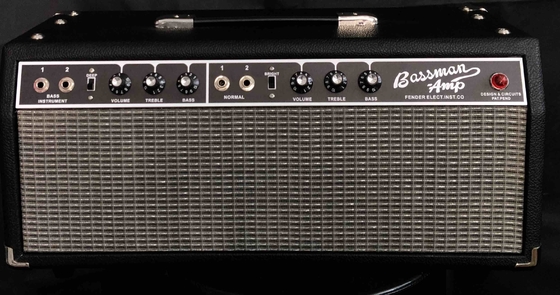 China Custom 1964 Grand Bassman Black Panel Pre-CBS Guitar Tube Amp Head 50W, AA864 Circuit, Rare Variant supplier