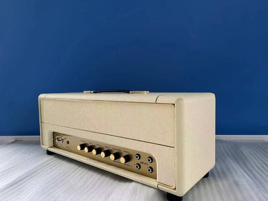 China Custom Grand Amp Marshall Clone 1969 Super Lead Plexi White Tolex Vintage Amazing Sonics supplier