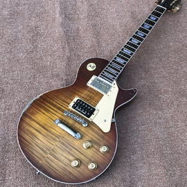 China Relic standard LP electric guitar, Tobacco burst, Tune-o-Matic bridge relic electric guitar, free shipping supplier