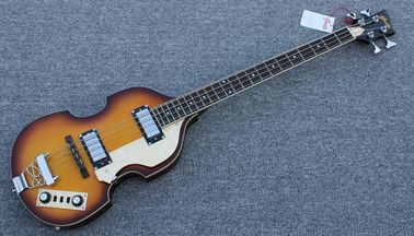 China 4-string BB2 BASS Violin BassHi-BB Series fully hollow body2 Staple pickups, vintage style4-string BB2 Style.Free shippi supplier