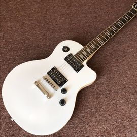 China NEW Design Custom lp white electric guitar musical instruments supplier
