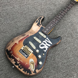China New high quality custom relic electric guitar, Rosewood Fingerboard relic electric guitar supplier
