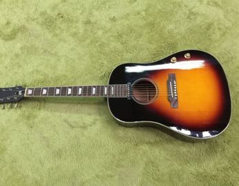 China 2018 New vintage Chibson G160e acoustic guitar sunburst John Lennon supplier