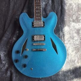 China Custom Dave Grohl electric guitar, Semi hollow body. ES 335 JAZZ Guitars, hollow electric guitar supplier