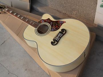 China 2018 New CUSTOM H-Bird acoustic guitar Cutaway G200 body H-Bird electric acoustic guitar supplier