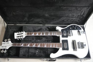 China Double neck 4 string 4003 BASS GUITAR and 12 string elctric guitar color can custom guitar big R bridge supplier