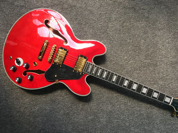 China Wholesale ES335 Jazz electric guitar ES 335 Guitar Chrome hardware In Wine ES-335 supplier