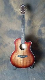 China KOA body acoustic guitar Free Shipping Sunset finish KOA acoustic electric guitar supplier