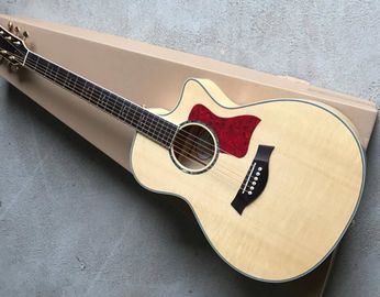 China 612ce acoustic guitar TY 614ce acoustic electric guitar natural wood acoustic 614 guitar supplier