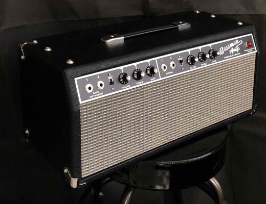China Black Panel Bassman 2-Channel 50-Watt Guitar Amp Head 1964 6L6*2, 12AX7*4 Tubes supplier