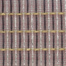 China Cabinet Grill Cloth Red/Black/Silver Weave with Gold Accent grill cloth fabric DIY repair speaker supplier