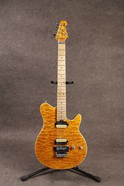 China Ernie Ball Music man AXis eletric guitar AAAAA grade quilted maple top floyd rose bridge supplier