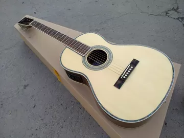 China ooo42 acoustic guitar 00 solid spruce parlor acoustic guitar OOO body AAA quality guitars supplier