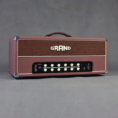 China Tube Guitar Amplifier Head in Brown Black 100W 4-band Separate EQ controls (Treble,Mid,Bass,Presence) supplier