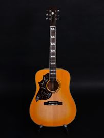 China Full solid wood 41 inch hummingbirds acoustic guitar, solid spruce top, solid mahogany back and side Acoustic Guitar supplier