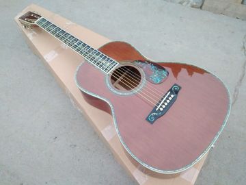 China AAAAA ALL Solid cedar wood handmade OOO28r body style guitar acoustic electric guitar supplier