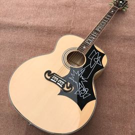 China 2018 New flamed maple custom G200 acoustic guitar Elvis Presley fretboard inlays supplier