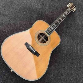 China Custom guitar factory Top Quality Solid Spruce Top 41&quot; Cocobolo Back &amp; Sides Acoustic Guitar supplier