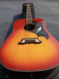 China 2018 Orange Sunburst Dovo acoustic guitar supplier