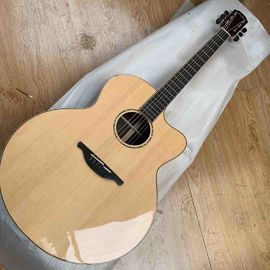China AAAA All Solid Spruce Top Rosewood Back Side F35C Type Acoustic,Abalone inlay,1PCS neck,Solid Spruce top acoustic guitar supplier