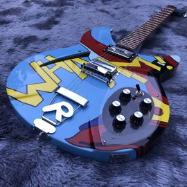 China Custom WHAAM 330 Electric Guitar TPP Paul Weller Roy Lichenstein Printing Vintage Jam supplier