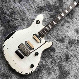 China Prince Clouds Relic EVH Wolfgang VS Eddie Van Halen Sunburst Wolf Electric Guitar supplier