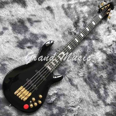 China Custom Grand Nathan East Signature Model Neck Through 5-piece Maple Mahogany Neck Body Guitar Bass supplier