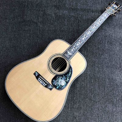 China Custom Grand D-100A Acoustic Guitar AAAA All Solid Wood MT Guitar supplier
