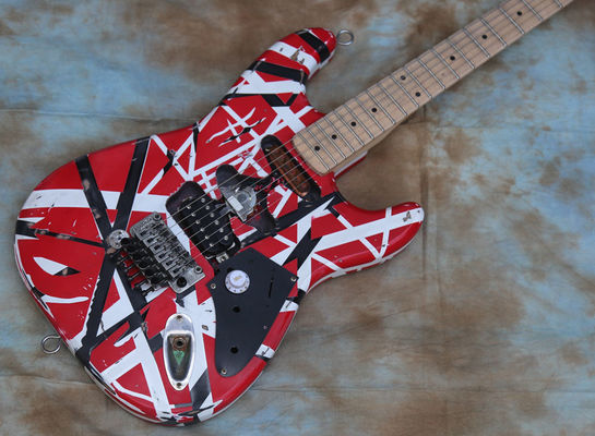 China Custom Eddie Van Halen TRIBUTE Electric Guitar Frankenstein Frankenstrat Style Relic Type supplier