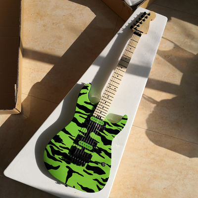 China Custom Handpaint Electric Guitar with Kinds Patterns and Colors Optional supplier