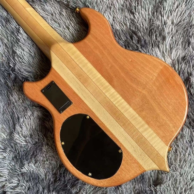 Custom Alem Grand Type 4, 5, 6 Strings Neck Through Body Electric Bass Ash Body supplier