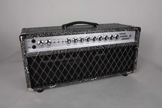 Custom SSS Steel String Singer Tone Deluxe Handwired Guitar Amp Head 100W with Imported Snake Tolex Vox Grill Cloth supplier