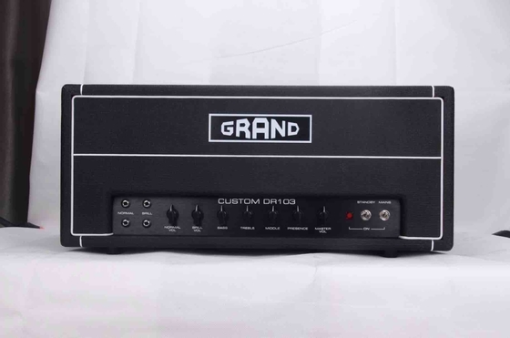 Custom Vintage 1969 Grand Dr103 HIWATT Style 100W Custom Handwired Tube Electric Guitar Nbass AMP Amplifier Head supplier