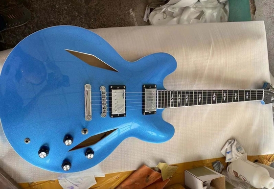 Custom Dave Grohl Jazz Semi hollow body ES 335 JAZZ Guitar hollow electric guitar supplier