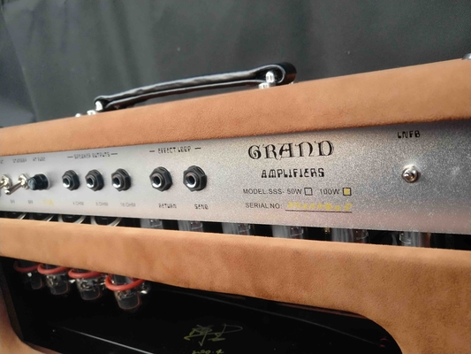 Custom Grand Tube Guitar Amp Head 100W Dumble Clone SSS Steel String Singer Valve Amplifier Series supplier