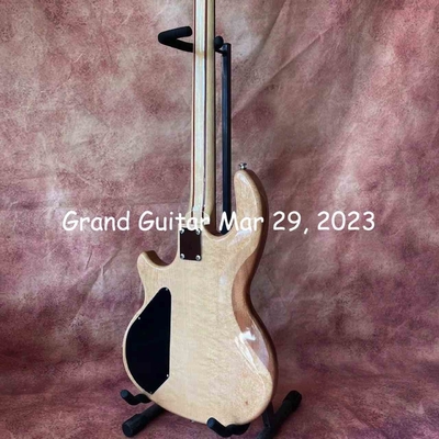 Custom WAL Style 4 strings neck through body electric guitar bass active pickup supplier