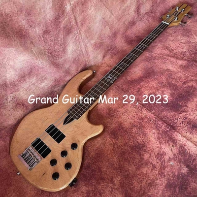 Custom WAL Style 4 strings neck through body electric guitar bass active pickup supplier