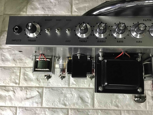 Custom Grand Tube Amplifier Head Steel String Singer SSS 100 in Purple Color 5881*4 12ax7*4 12at7*1 supplier